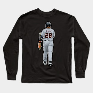 Javier Baez #28 Walks Long Sleeve T-Shirt